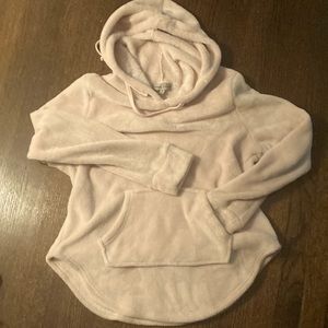 Plush hoodie